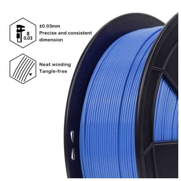 ZIRO PLA Pro Basic 1,75 mm Sky Blue 3D filament 3