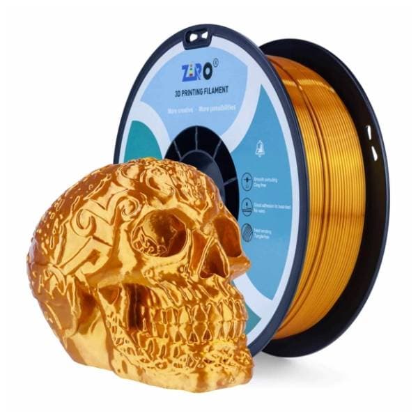 ZIRO Silk PLA 1,75 mm Red Copper 3D filament 0