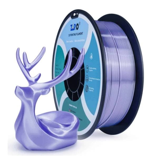 ZIRO Silk PLA 1,75 mm Violet 3D filament 0