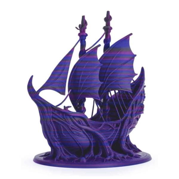 ZIRO Stripes Matte PLA 1,75 mm Indigo Stripes 3D filament 1