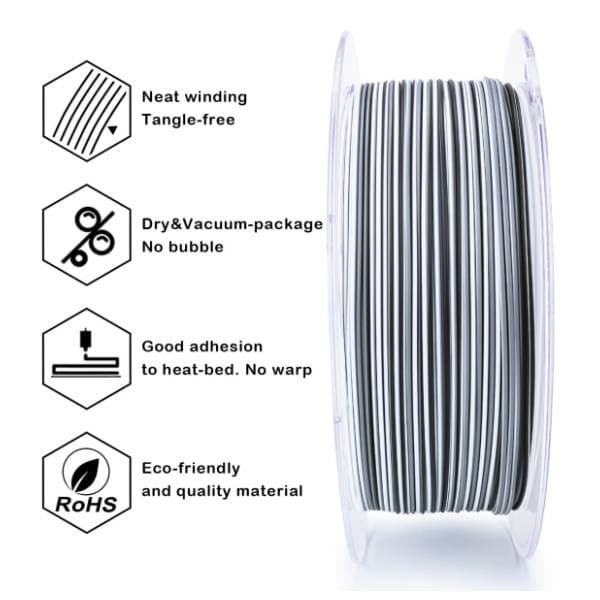 ZIRO Stripes Matte PLA 1,75 mm Zebra Stripes 3D filament 3