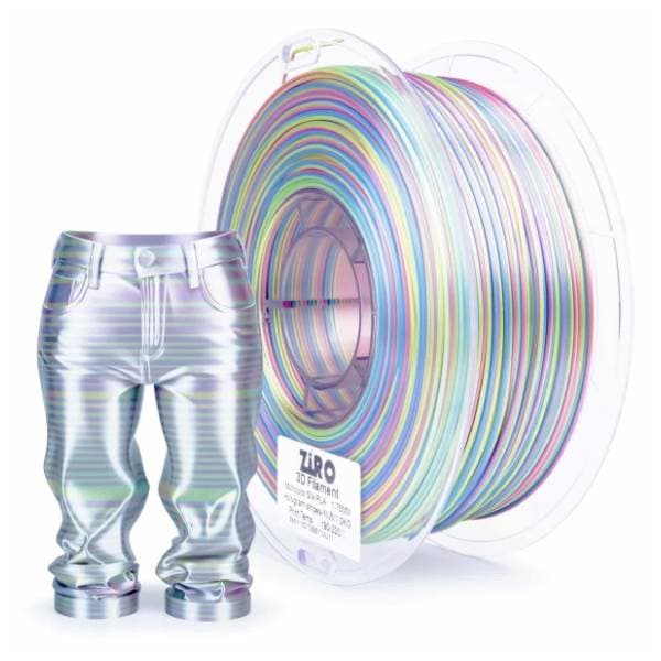 ZIRO Stripes Silk PLA 1,75 mm Hologram Stripes 3D filament 0