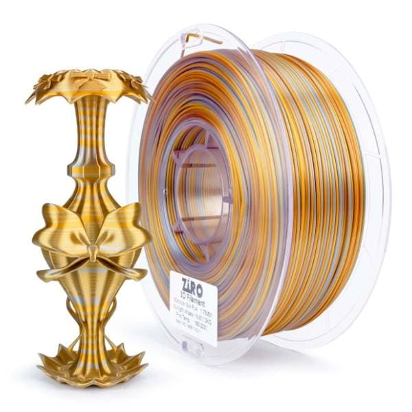 ZIRO Stripes Silk PLA 1,75 mm Sunlight Stripes 3D filament 0