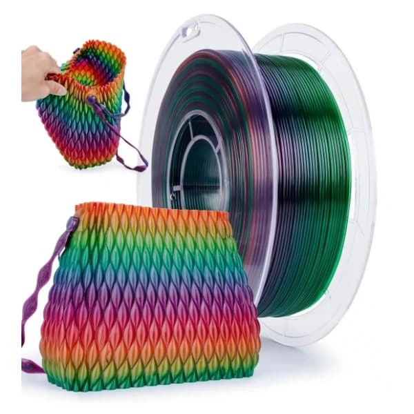 ZIRO TPU 1,75 mm Flex Rainbow 3D filament 0