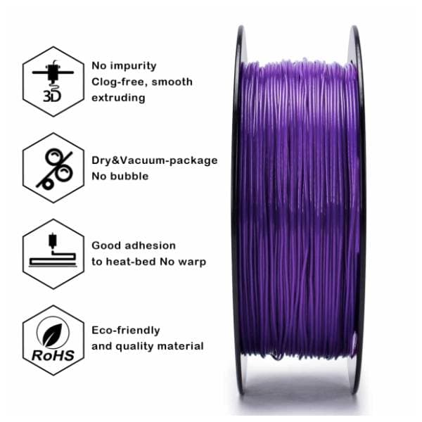 ZIRO TPU 1,75 mm Purple 3D filament 3