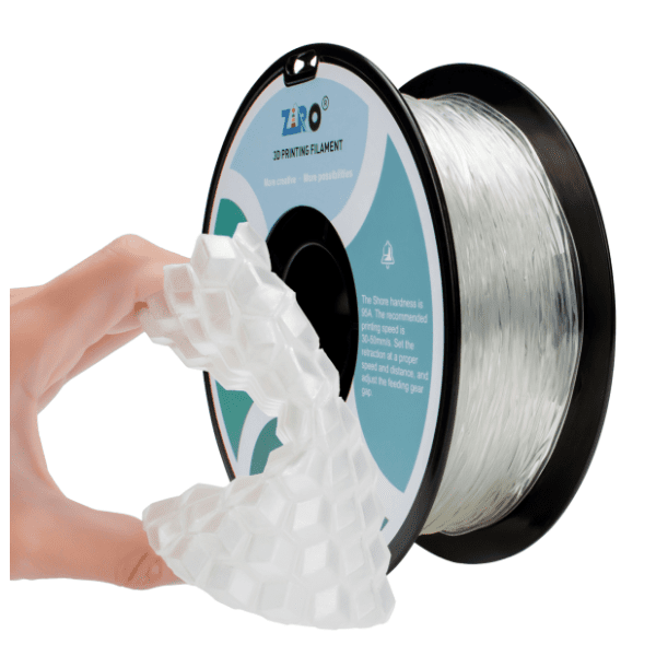 ZIRO TPU 1,75 mm Transparent 3D filament 0