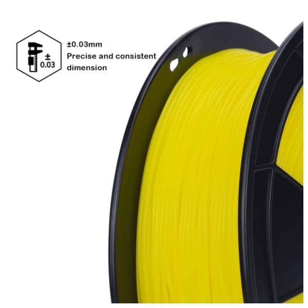 ZIRO TPU 1,75 mm Yellow 3D filament 2