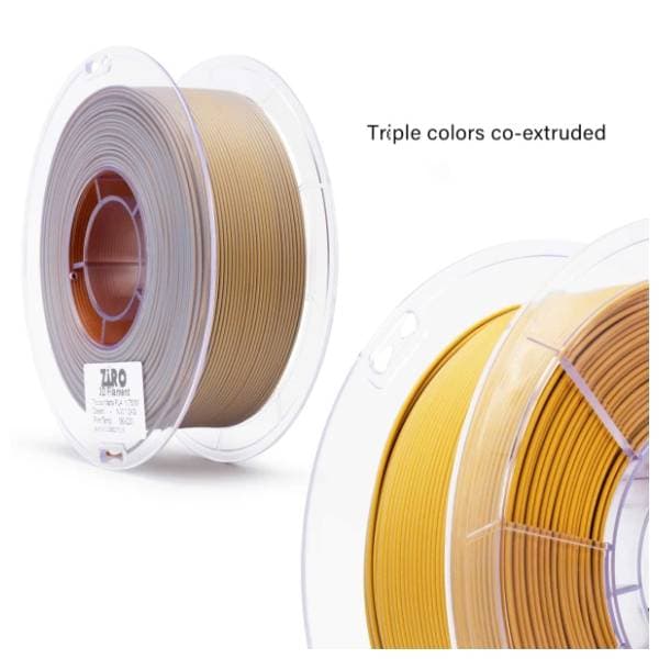 ZIRO Tri-Color Matte PLA 1,75 mm Desert 3D filament 2