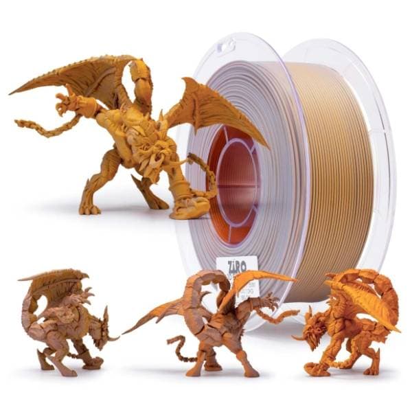 ZIRO Tri-Color Matte PLA 1,75 mm Desert 3D filament 0