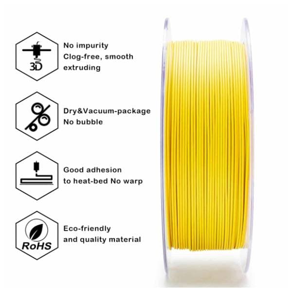 ZIRO Tri-Color Matte PLA 1,75 mm Sunbeam Forest 3D filament 3