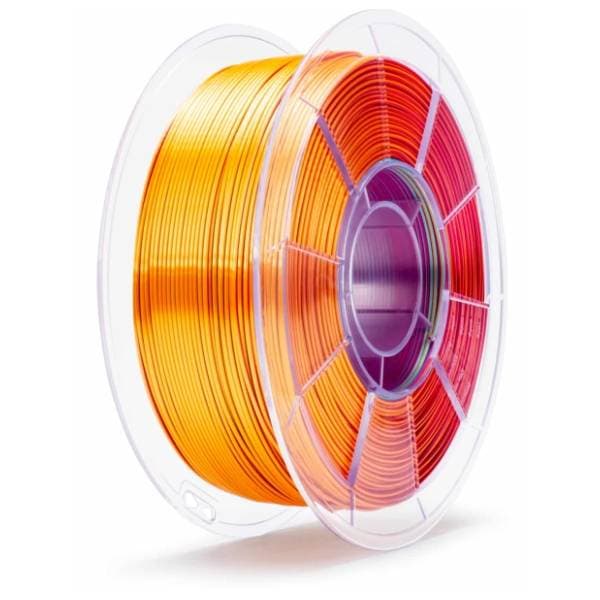 ZIRO Tri-Color Silk PLA 1,75 mm Metal Blossom 3D filament 1