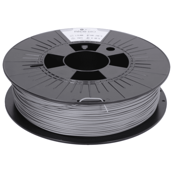 3DJAKE niceBIO 2,85 mm Silver 3D filament 0