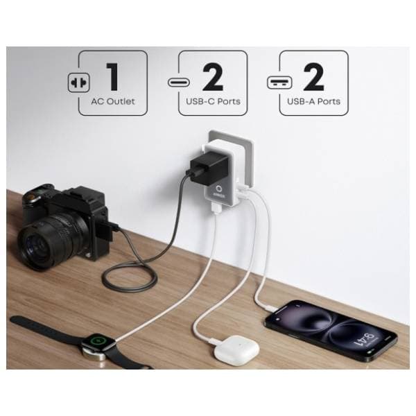 ANKER adapter Nano 20W 5-portova White 2