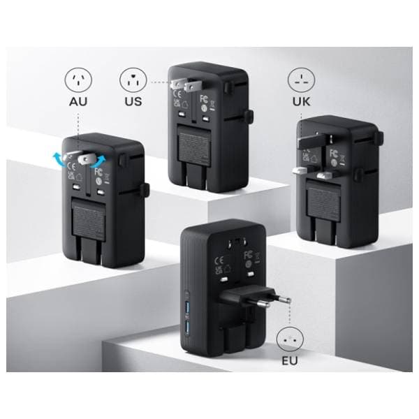ANKER adapter Nano 20W 5-portova Black 2