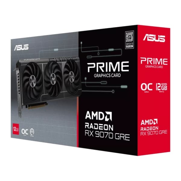 ASUS AMD Radeon RX 9070 GRE EVO PRIME OC Edition 12GB GDDR6 192-bit grafička kartica 12