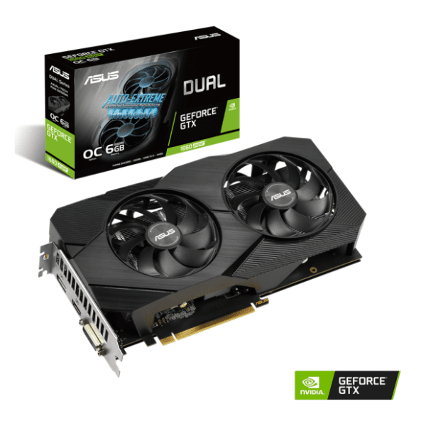 ASUS GeForce GTX 1660 Dual SUPER EVO OC Edition 6GB GDDR6 192-bit grafička kartica 7