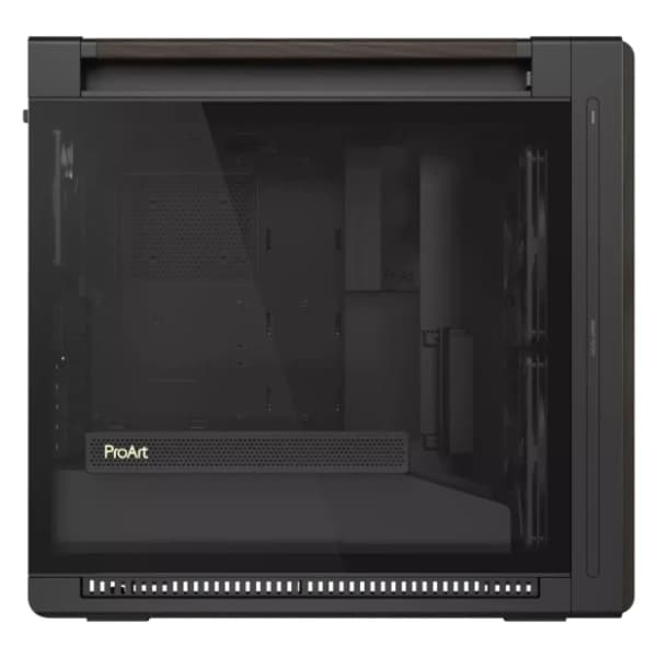 ASUS kućište PROART PA602 Wood Edition Modern Black Tempered Glass 14