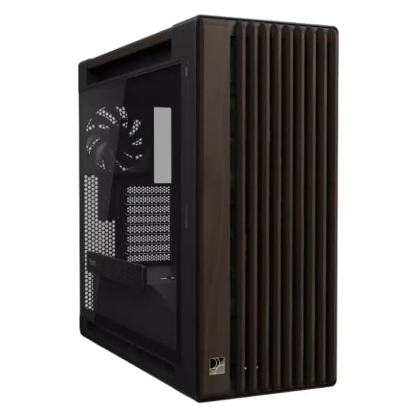 ASUS kućište PROART PA602 Wood Edition Modern Black Tempered Glass 1