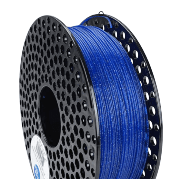 AzureFilm PLA 1,75 mm Glitter Blue 3D filament 0
