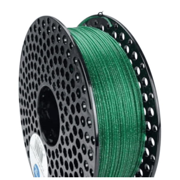AzureFilm PLA 1,75 mm Glitter Green 3D filament 1