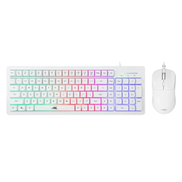 BARACUDA set bežični miš i tastatura Orca BGC 012 White 0