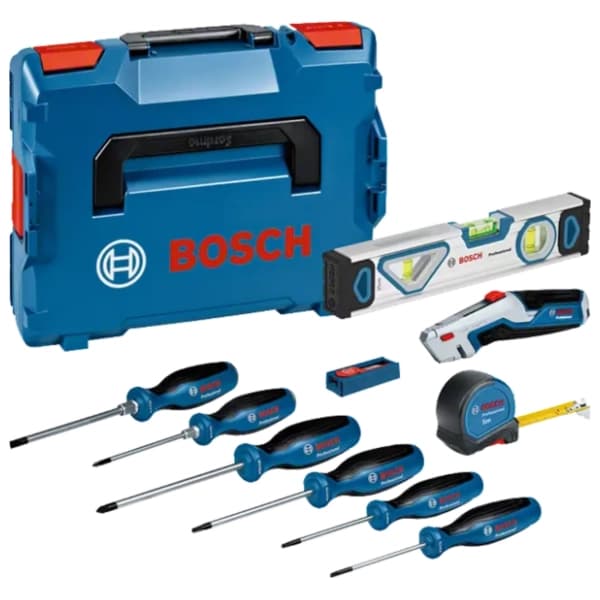BOSCH 19-delni set šrafcigera i mešoviti set ručnih alata 0