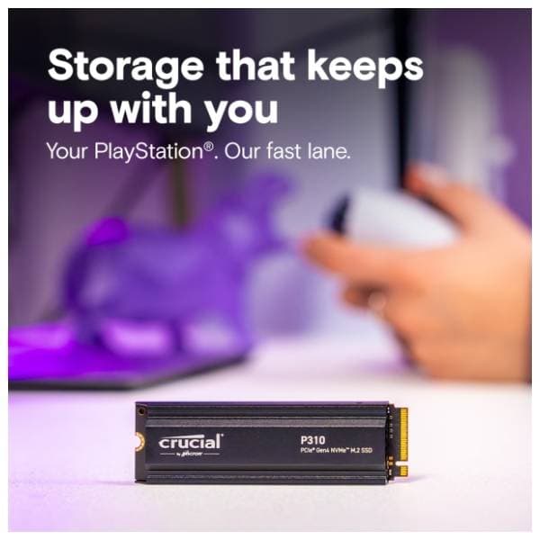 CRUCIAL SSD 2TB P310 (CT2000P310SSD5) heatsink 4