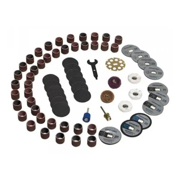 DREMEL 70-delni set alata za brušenje i sečenje 2615E725JA 1