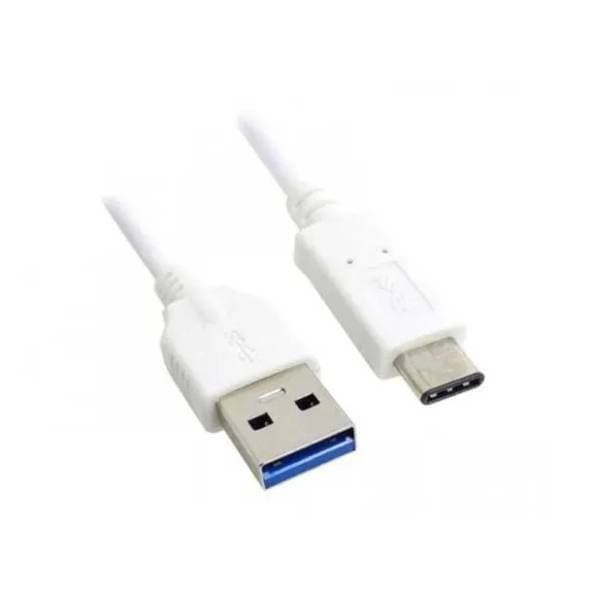 E-GREEN konverter kabl USB-A na USB-C 3.1 (m/m) 120W 6A 1m beli 0