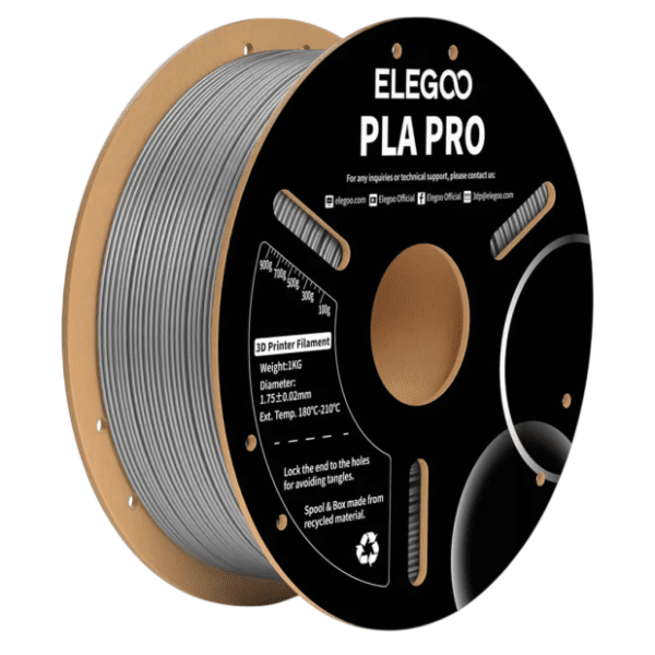 ELEGOO PLA 1,75 mm Silver 3D filament 0