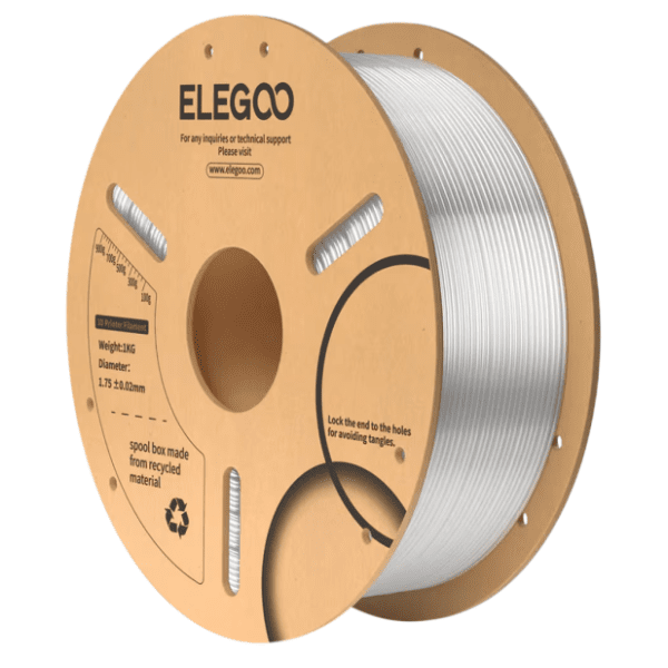 ELEGOO PLA 1,75 mm Translucent 3D filament 0
