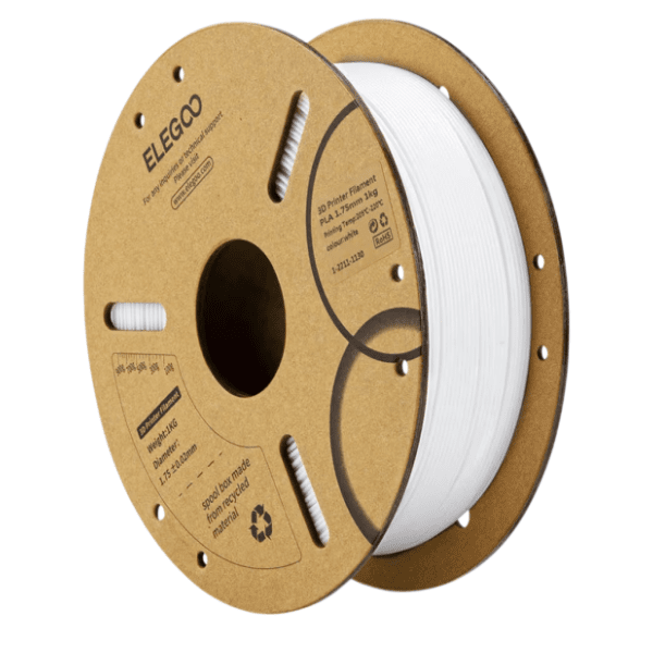 ELEGOO PLA 1.75 mm White 3D filament 0
