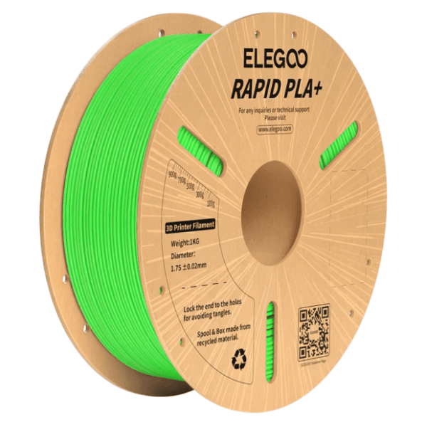 ELEGOO Rapid PLA 1,75 mm Green 3D filament 0