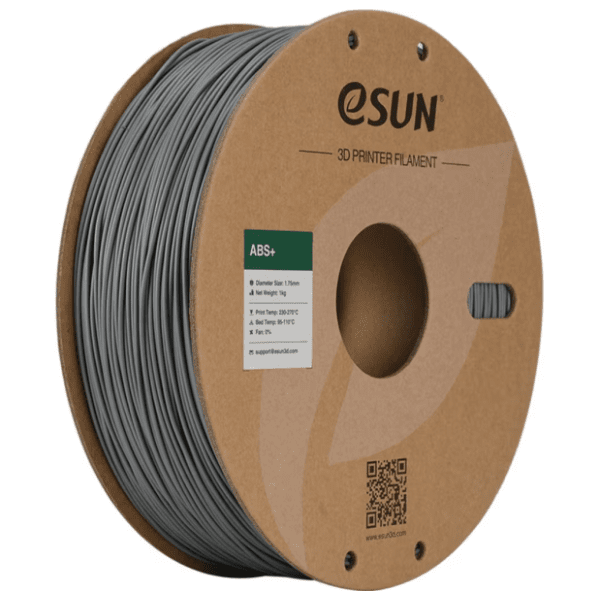 eSUN ABS+ 1,75 mm Silver 3D filament 0