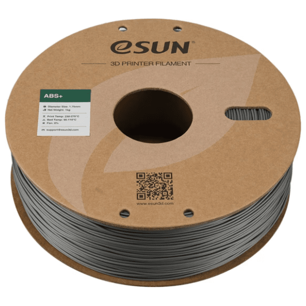 eSUN ABS+ 1,75 mm Silver 3D filament 1