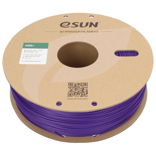 eSUN ABS+ 1,75 mm Violet 3D filament 1