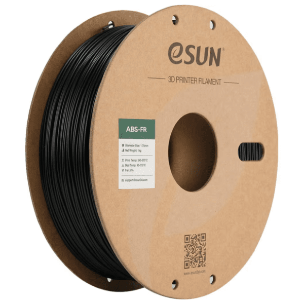 eSUN ABS-FR 1,75 mm Black 3D filament 0