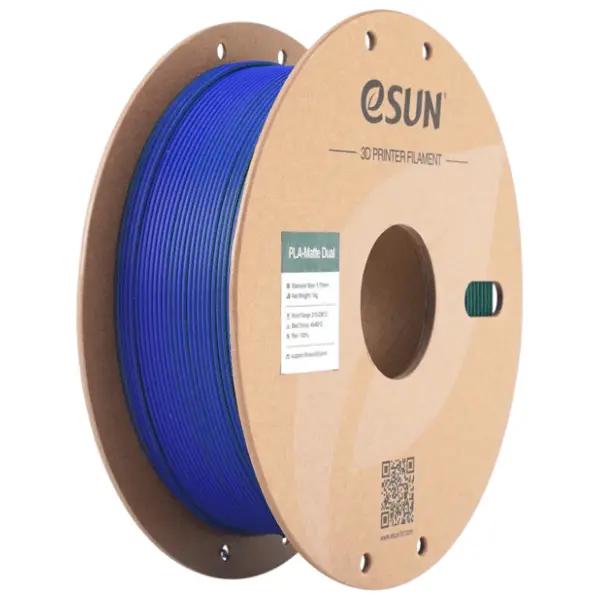 eSUN Matte PLA 1,75 mm Dual Green Blue 3D filament 0