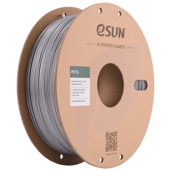 eSUN PETG 1,75 mm Silver 3D filament 1