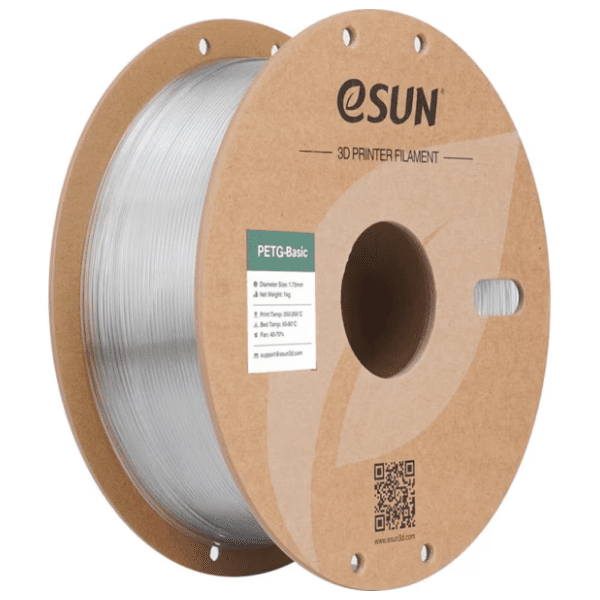 eSUN PETG Basic Clear 1,75 mm 3D filament 0