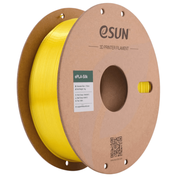 eSUN PLA Silk 1,75 mm Yellow 3D filament 0