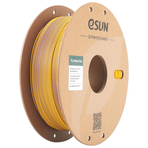 eSUN PLA MATTE 1kg Dual Purple Yellow 1,75mm 3D filament 0