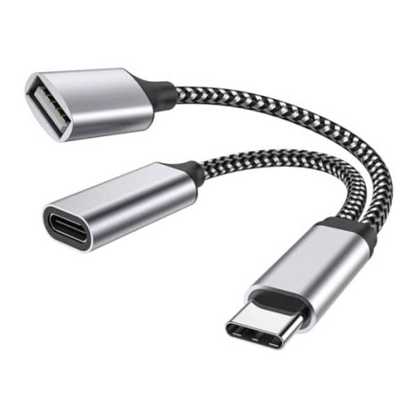 FAST ASIA adapter USB-C (m) na USB-C (ž) + USB 3.0 (ž) 0