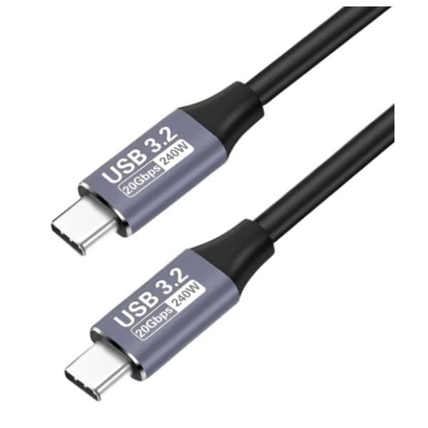 FAST ASIA kabl USB-C 3.2 (240W 8K/60Hz) 1m crni 0