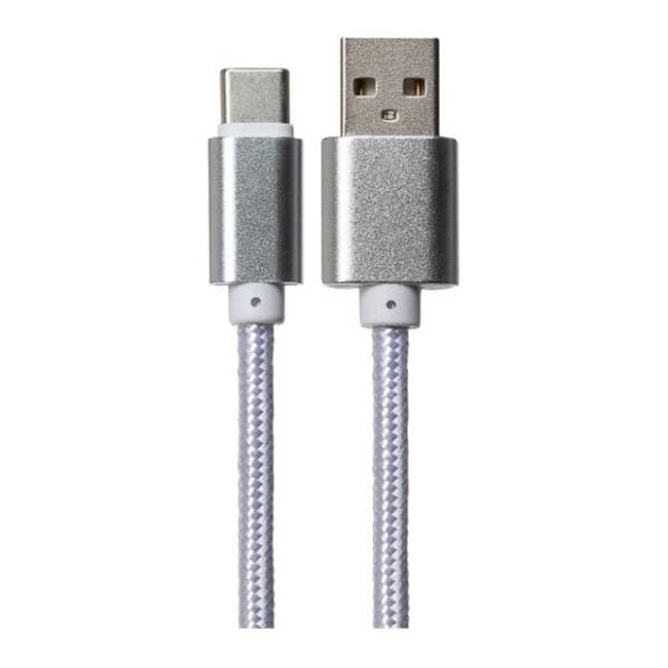 FAST ASIA konverter kabl USB-A 2.0 na USB-C (m/m) 1m srebrni 0