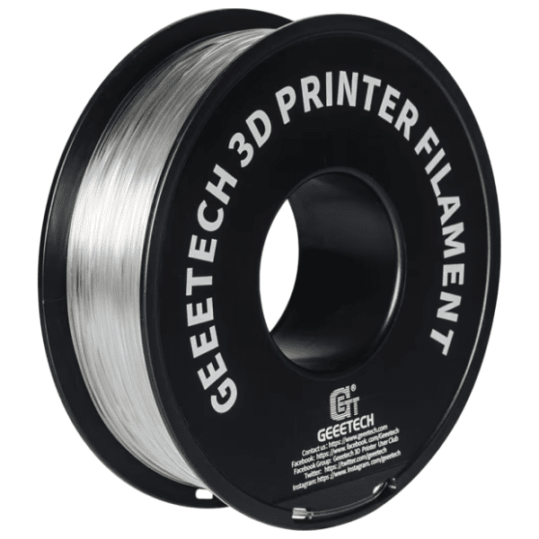 GEEETECH PLA Clear 1,75 mm 3D filament 0
