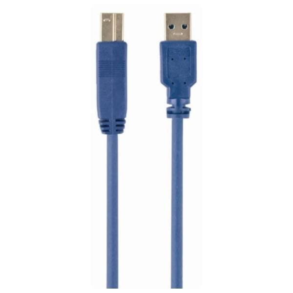 GEMBIRD konverter kabl USB-A 3.0 na USB-B 3.0 (m/m) CCP-USB3-AMBM-10 3m plavi 1