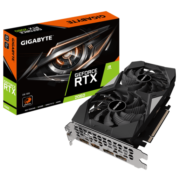 GIGABYTE nVidia GeForce RTX 2060 D6 12GB GDDR6 192-bit grafička kartica 0