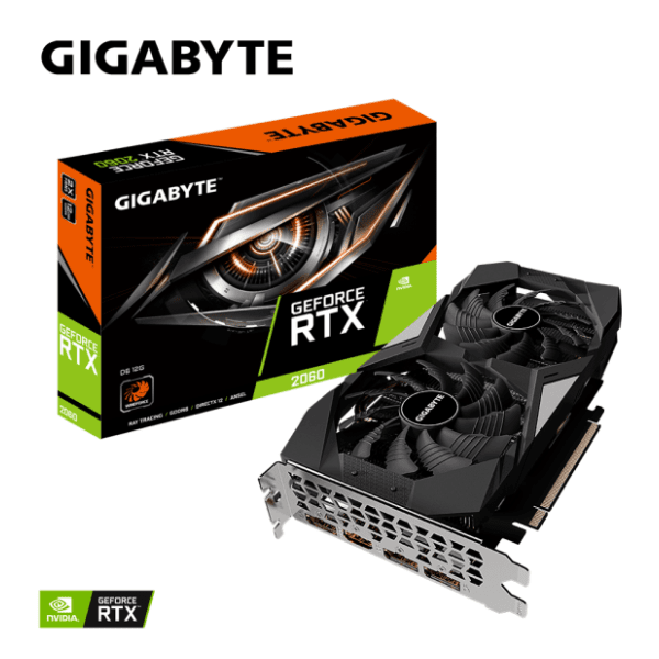GIGABYTE nVidia GeForce RTX 2060 D6 12GB GDDR6 192-bit grafička kartica 6