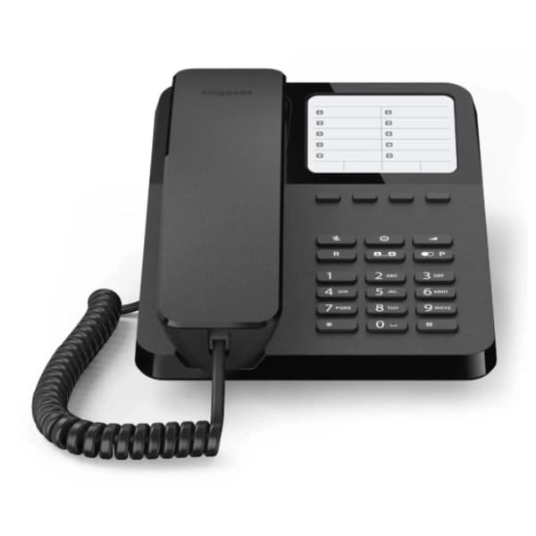 GIGASET Desk 400 crni žični fiksni telefon 1